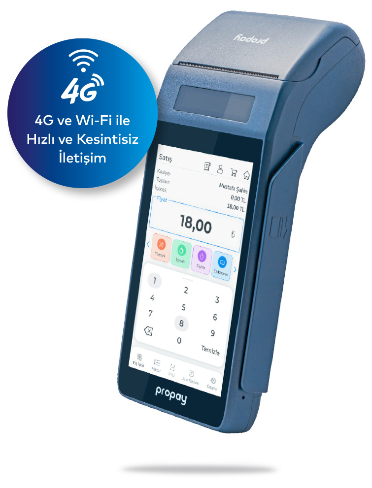 PROPAY P1000 YENİ NESİL YAZARKASA POS